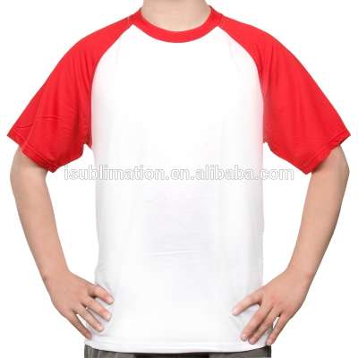 round collar custom blank t shirt printing