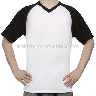 High quality V-Collar Sublimation T-shirt